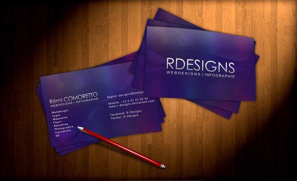unique business card