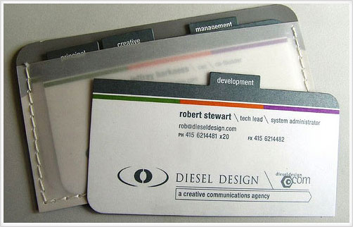 unique business card