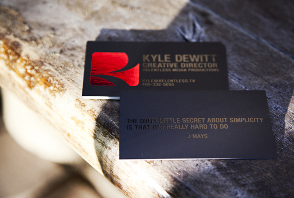 unique business card