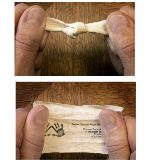 unique business card
