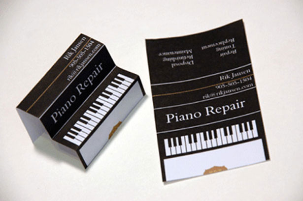unique business card