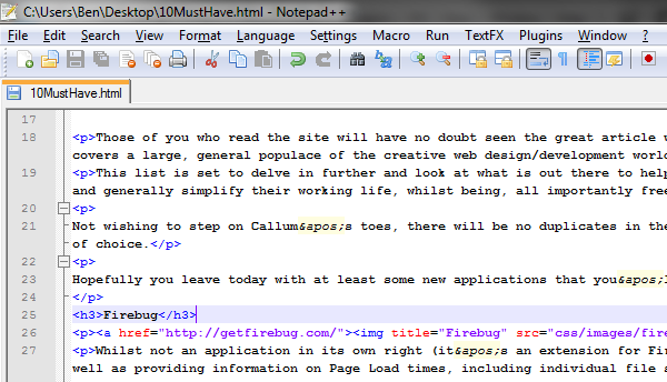 Notepad++