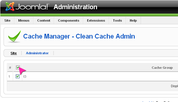 Cache Cleaner