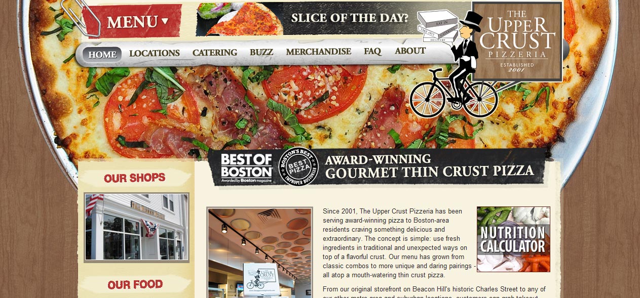 The Upper Crust Pizzeria
