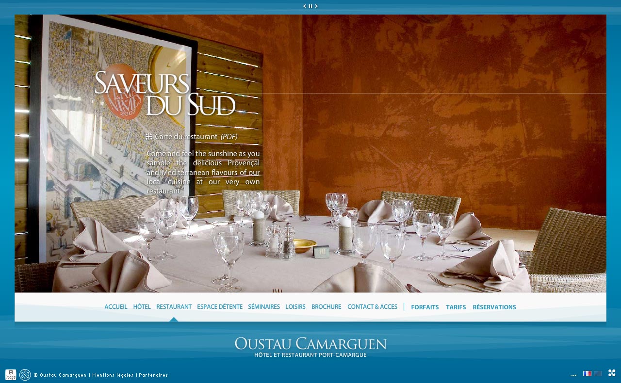 Oustau Camarguen Restaurant